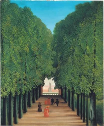 Allén i Saint-Cloud-parken