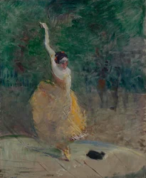 Spansk dansare, 1883-1885.