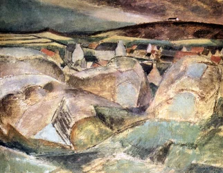 Village among the Rocks, 1910