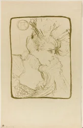 Byst av Mademoiselle Marcelle Lender