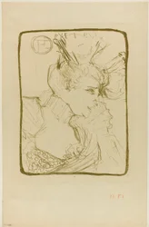 Byst av Mademoiselle Marcelle Lender