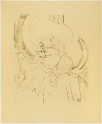 Coquelin den äldre, från Treize Lithographies