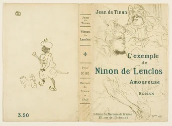 Omslag till The example of Ninon de Lenclos in love