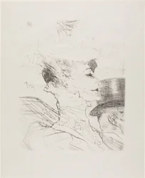 Louise Balthy, från Treize Lithographies