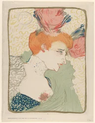 Porträttbyst av Mademoiselle Marcelle Lender