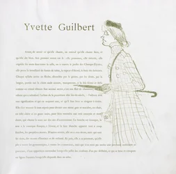 Yvette Guilbert-French Series: Nr 1