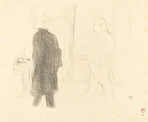Antoine och Gémier i Une Faillite, 1894.