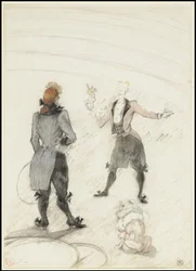 På cirkusen: Hundtränaren, 1899