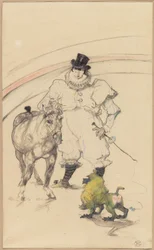 På Cirkus: Tränad ponny och babian