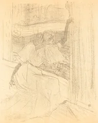 Böjer sig för publiken Saluant le public, 1898.