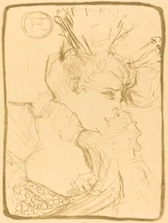 Byst av Mlle. Marcelle Lender Mlle. Marcelle Lender, en byst, 1895.