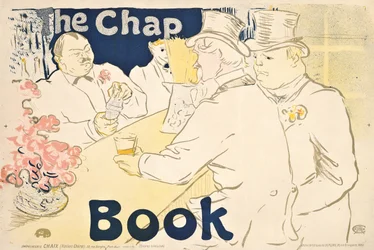 Irish and American Bar, Rue Royale- affisch för "The Chap Book", 1895