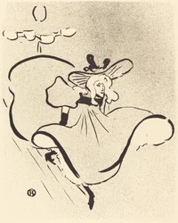Jane Avril, 1893.