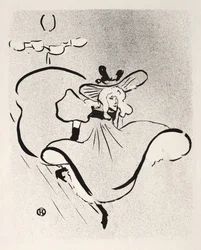 Jane Avril, 1893.