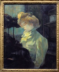 The Miller Målning av Henri de Toulouse Lautrec (1864-1901) 1900 Sön. 0,61x0,49 m Albi, Toulouse Lautrec museum