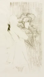 Lender och Auguez i The Song of Fortune, 1895.
