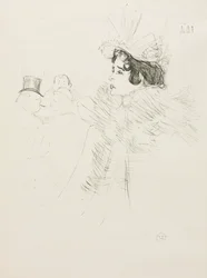 Miss May Belfort, 1895.