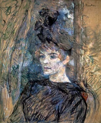Porträtt av Suzanne Valadon, 1885