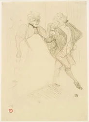 Réjane och Galipaux i Madame Sans-Gêne.