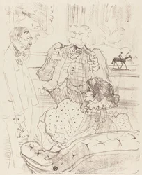 The Forfeit La gage, 1897.