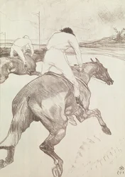 The Jockey, 1899 (färglitografi)