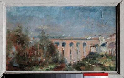 Viadukten av Castelviel har Albi-målning av Henri de Toulouse Lautrec (1864-1901)