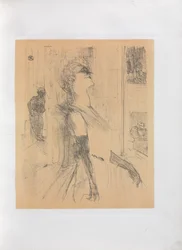 Yvette Guilbert-Engelska serien: On the Stage, 1898.