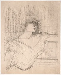 Yvette Guilbert: I limmet, 1898.