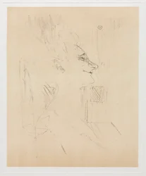 Yvette Guilbert berusad, 1898.
