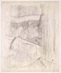 Yvette Guilbert: Saluting the Audience, 1898.