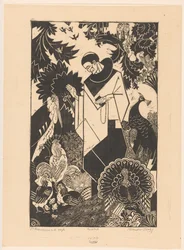 St Francis och fåglarna (originaltitel på objektet)
