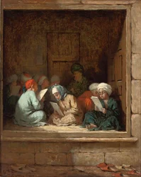 En turkisk skolsal, 1870