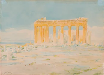 Parthenon, östra fasaden