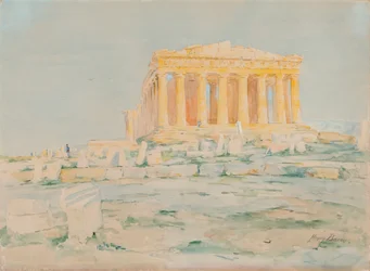 Parthenon, västra fasaden