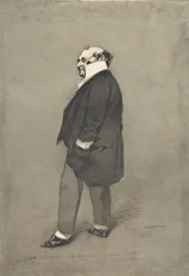 Sällskapsmannen Monsieur Joseph Prudhomme, 1874.