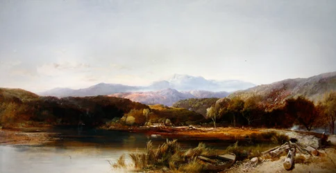 I norra Wales (olja på duk)