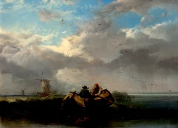 Norfolk Broads med båtar