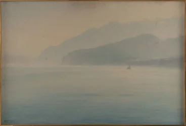Sorrentokusten, blått och silver
