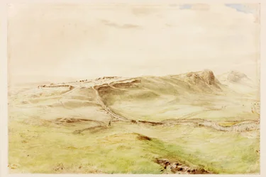 Borcovicus (penna och akvarell på papper (klistrad på kort))