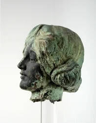 Head of Victory från Leeds War Memorial