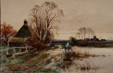 Nära Reedham, Norfolk
