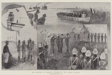 Situationen vid Fashoda, Incident of the Cedars Landing