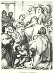 Aposteln Johannes (gravyr)