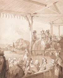 The Life of a Nobleman: Scene the Fourth - Betting Booth