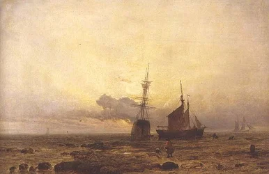 Kustscen, kväll