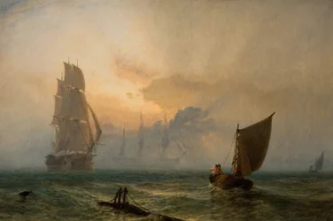 Englands träväggar, 1856.