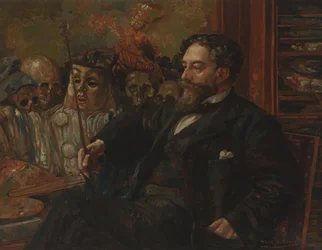 Porträtt av James Ensor