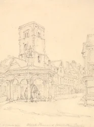 Klocktorn, St. Albans kloster