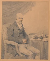 Porträtt av Thomas Estcourt Esq. från Estcourt