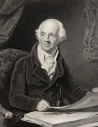 Sir Abraham Hume, 2nd Baronet, graverad av J. Jenkins, från 